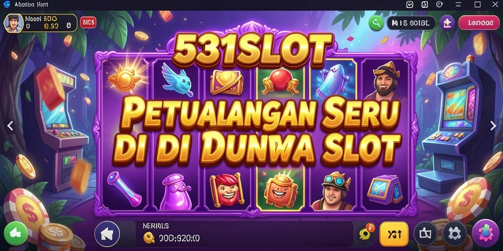 Tampilan gameplay petualangan seru di 531SLOT.
