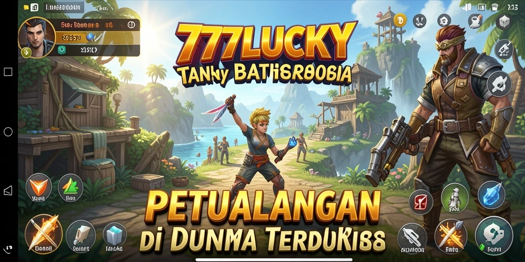 Tampilan gameplay Open World yang mengesankan dari 777LUCKY.