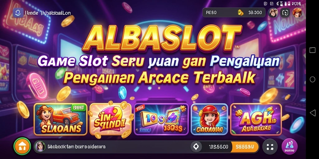 Screenshot gameplay ALBASLOT dengan grafis menawan dan fitur menarik.