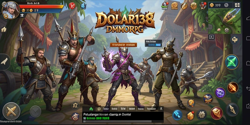 Tampilan gameplay DOLAR138 yang mendebarkan dalam dunia MMORPG.