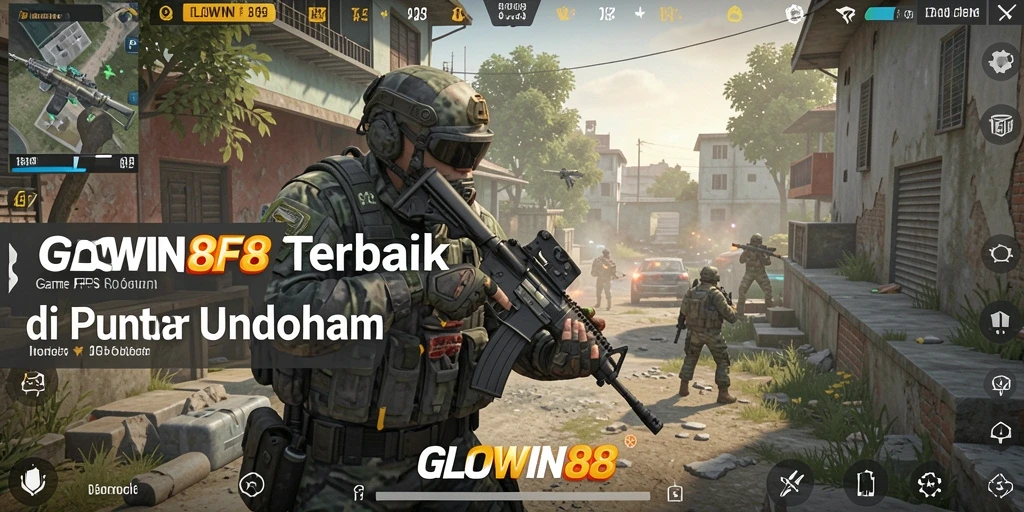 Gameplay seru dalam GLOWIN88 dengan aksi tembak-menembak.