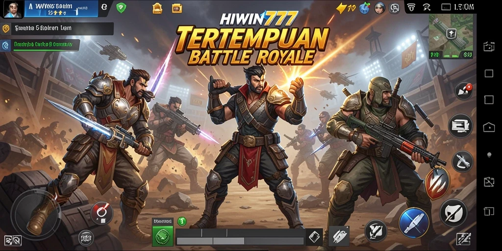 Tampilan utama gameplay HIWIN777 yang seru dan penuh aksi.