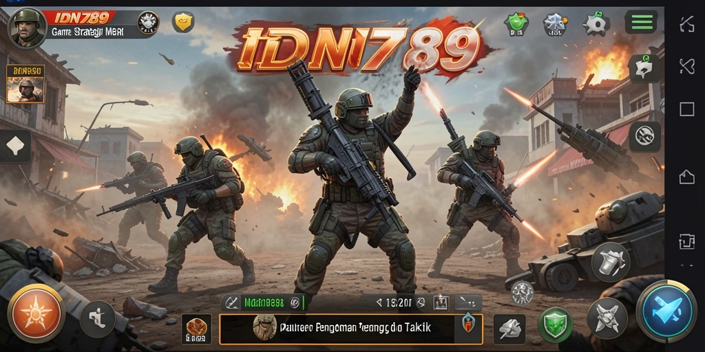 Gameplay IDN789 yang menantang dengan strategi seru.