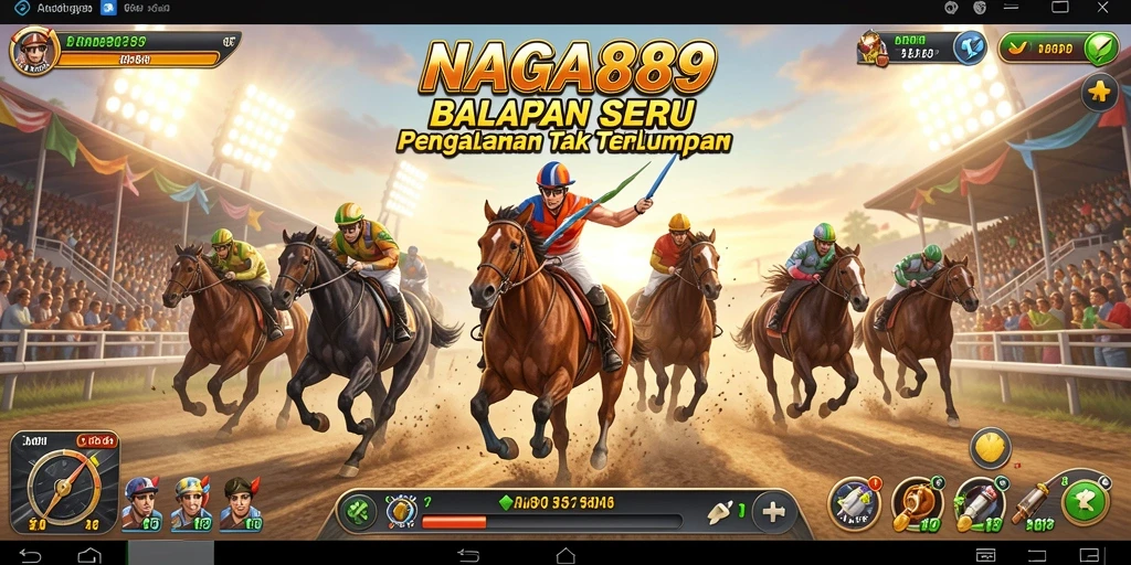 Gameplay balapan seru dalam NAGA889 dengan grafik memukau.